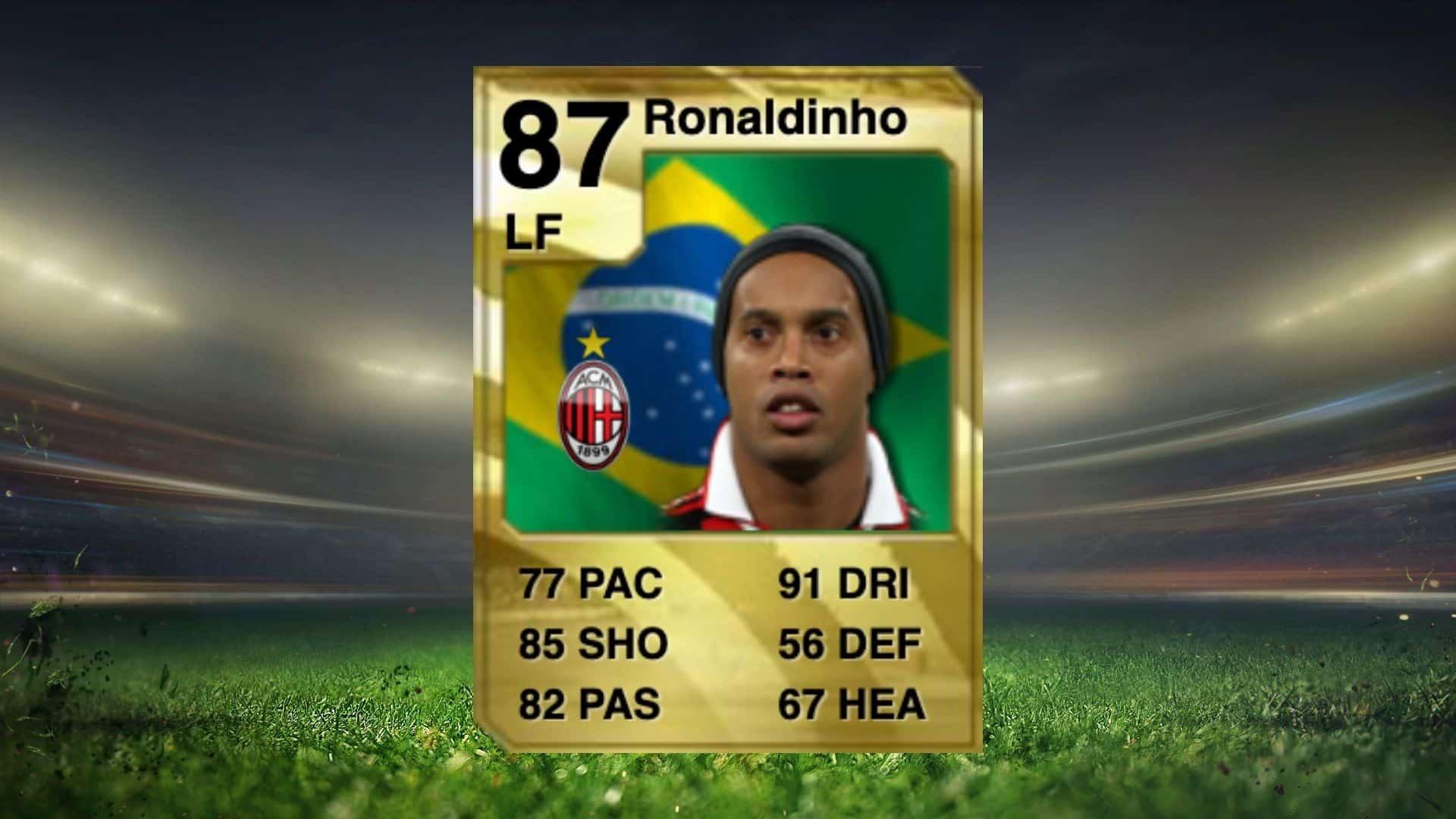 ronaldinho card