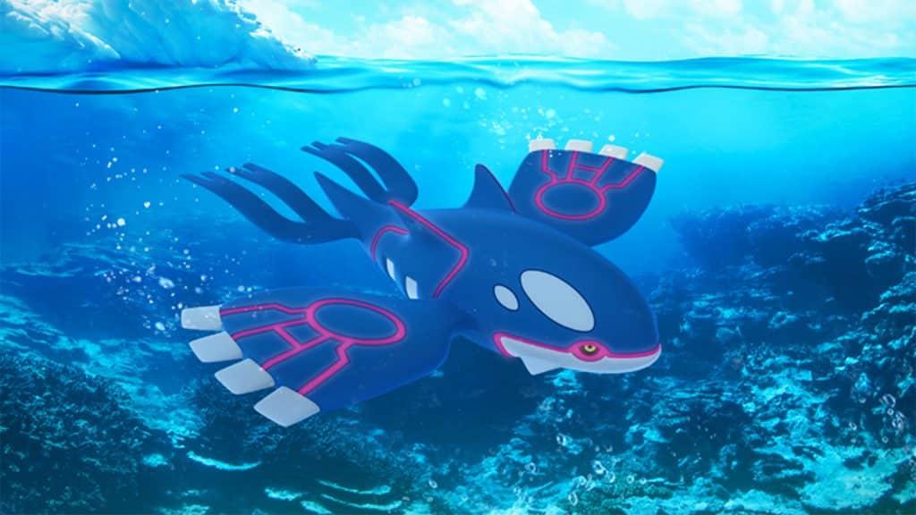 Kyogre in Pokemon Go