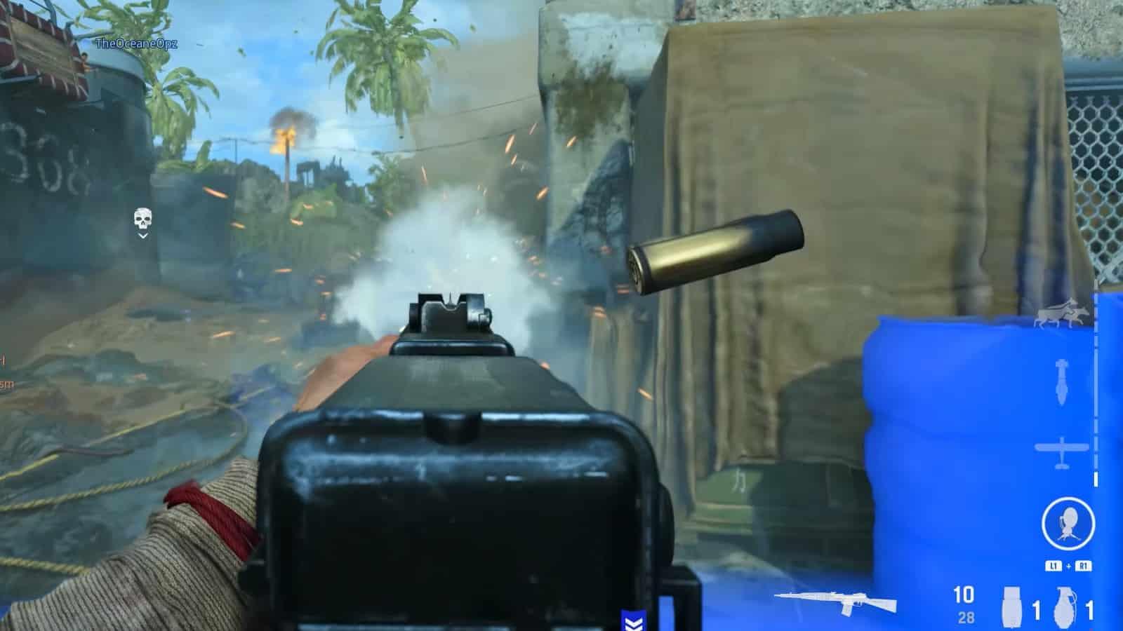 Weapon firing in CoD Vanguard