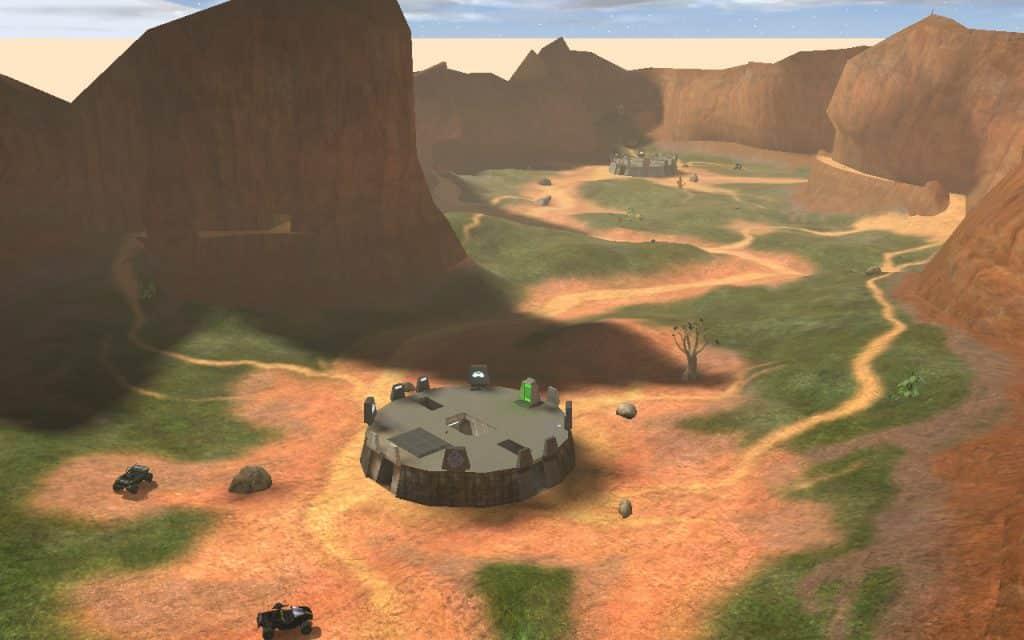 Halo Blood Gulch gameplay