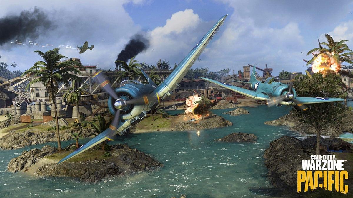 Warzone pacific planes