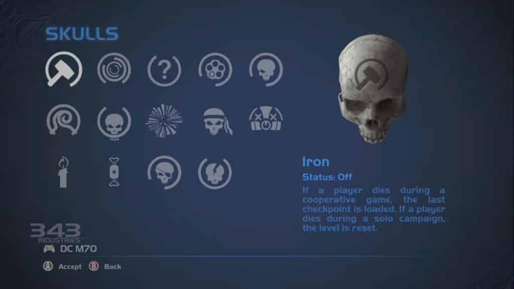 All halo ce skulls