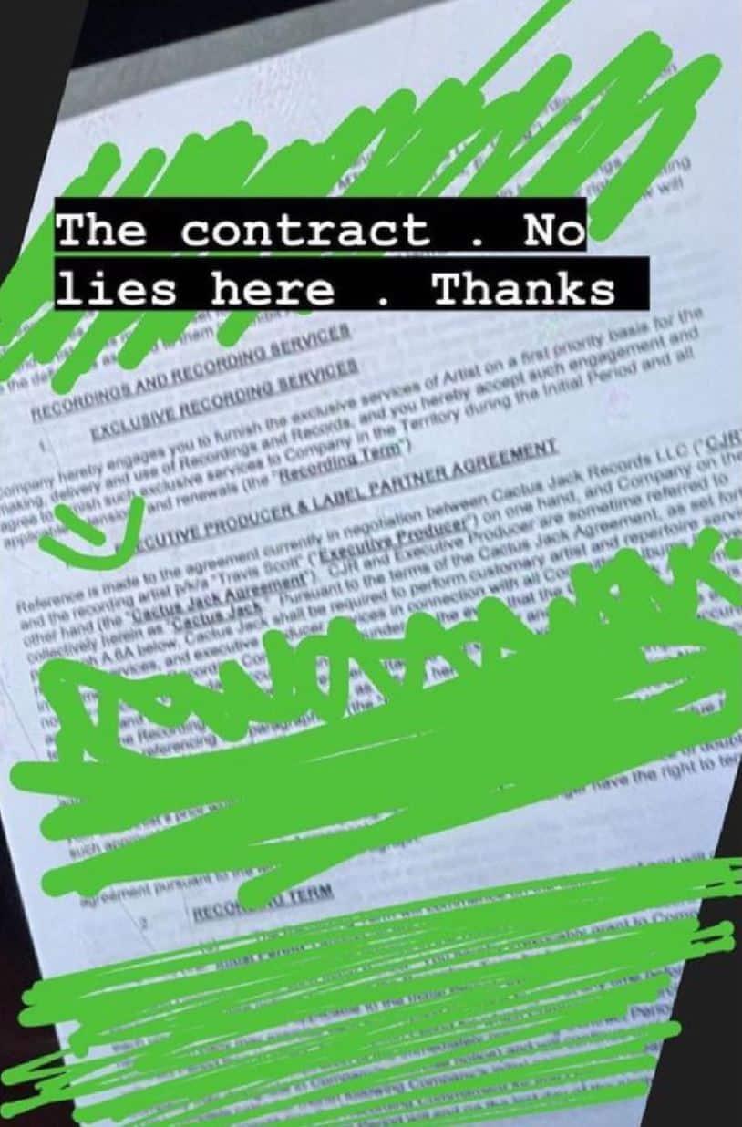 Malu trevejo contract