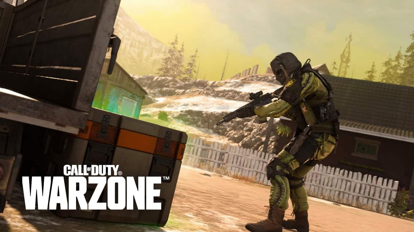 warzone buy station with warzone logo