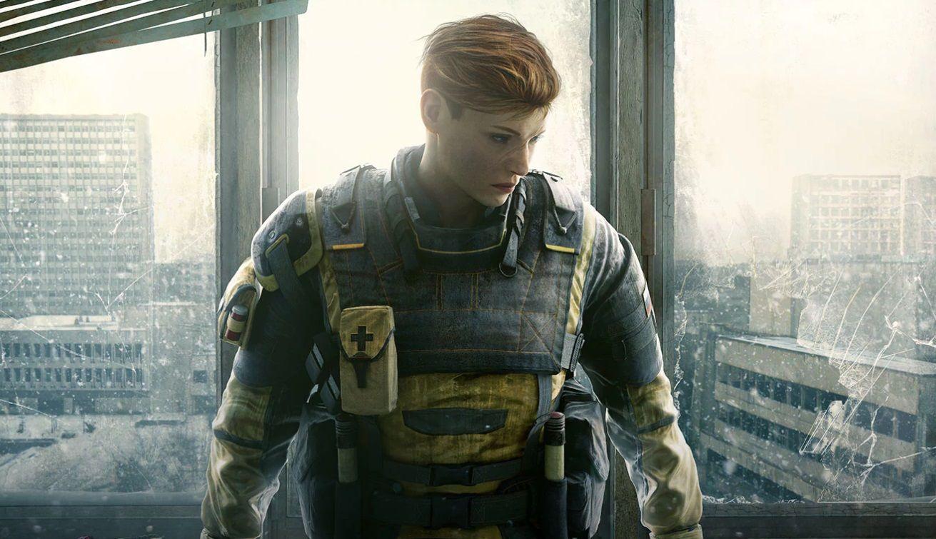 Finka staring down in Rainbow Six