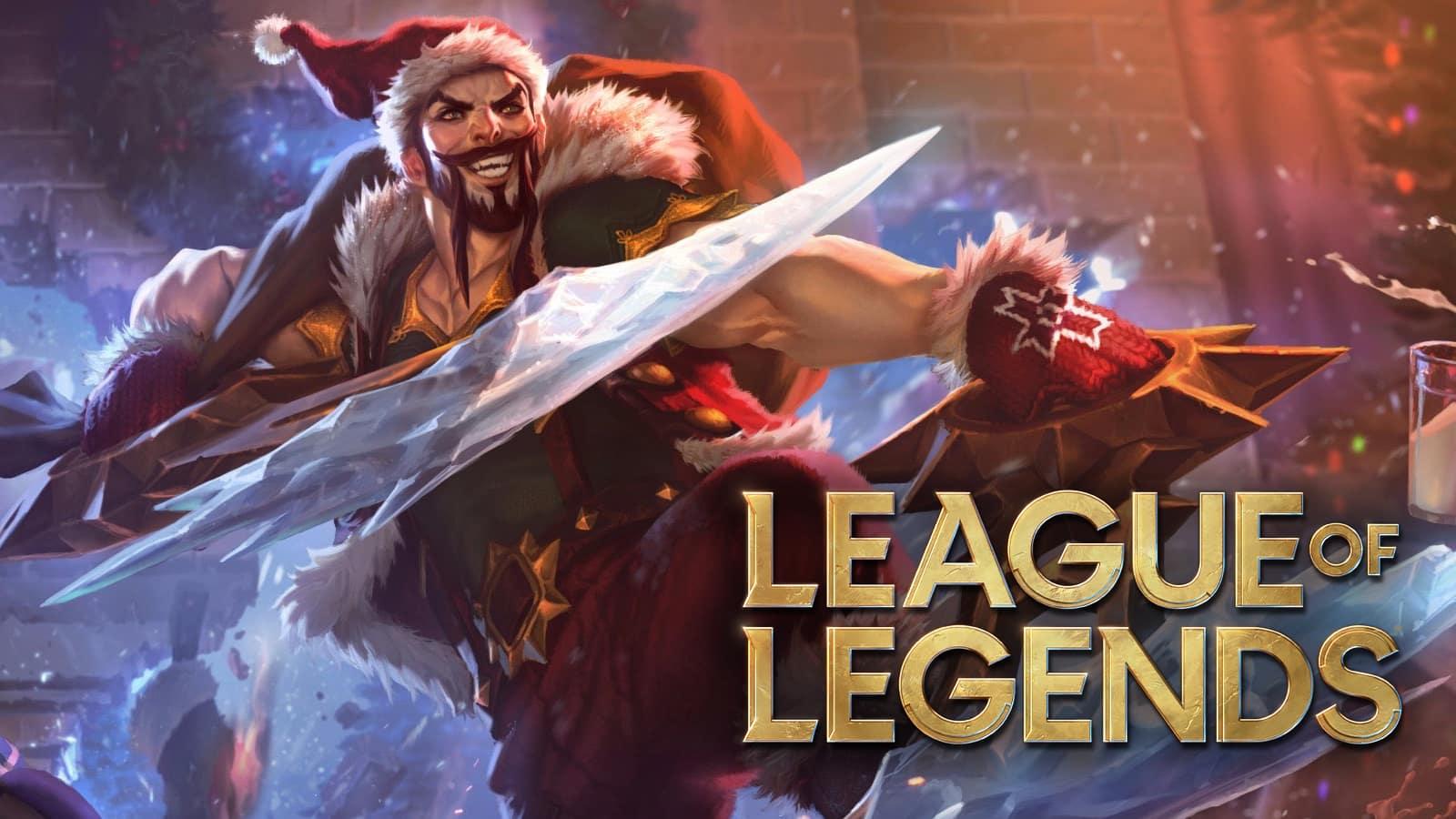 Santa Draven in League of Legends