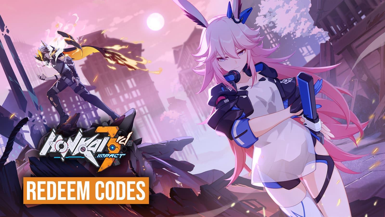 honkai impact codes