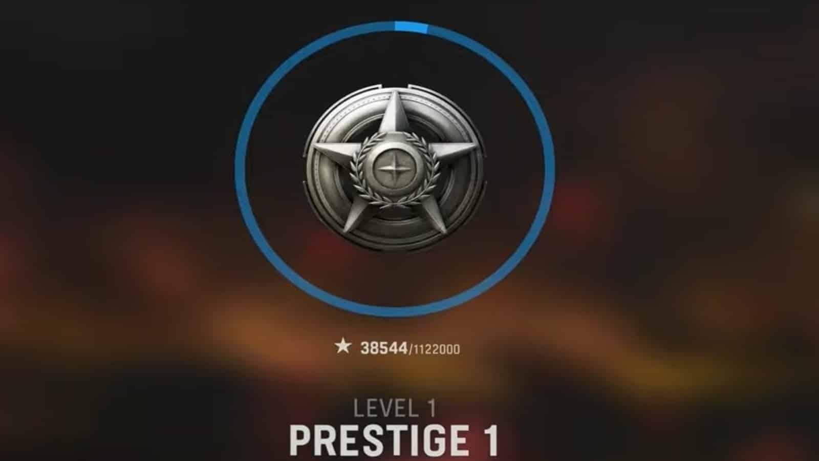 Call of Duty Vanguard's 1st Prestige icon