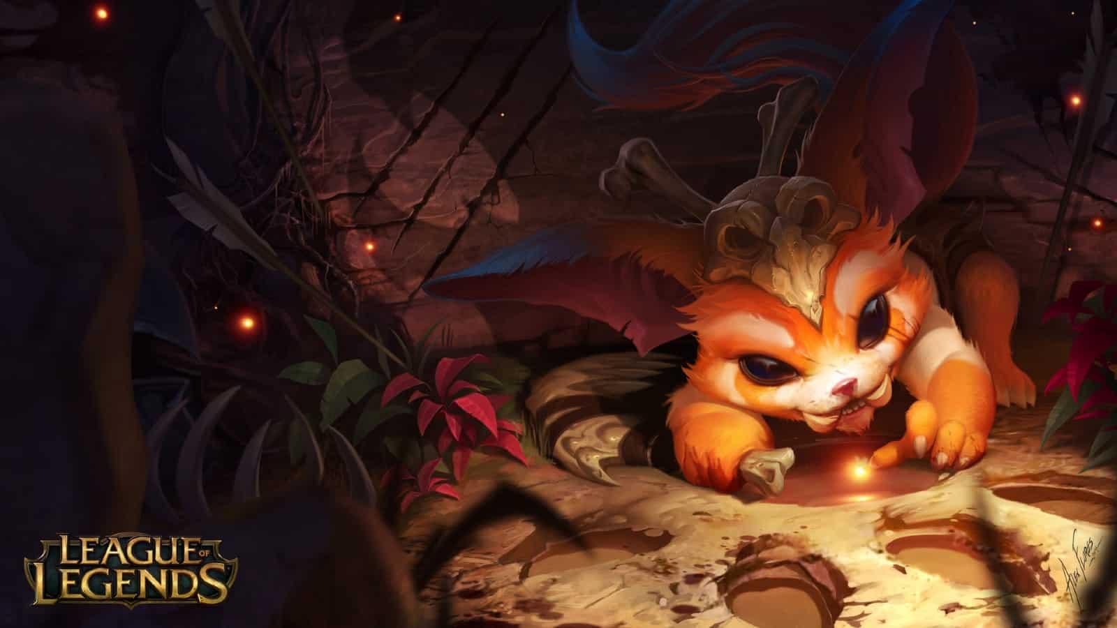 Splash of League champion, Gnar