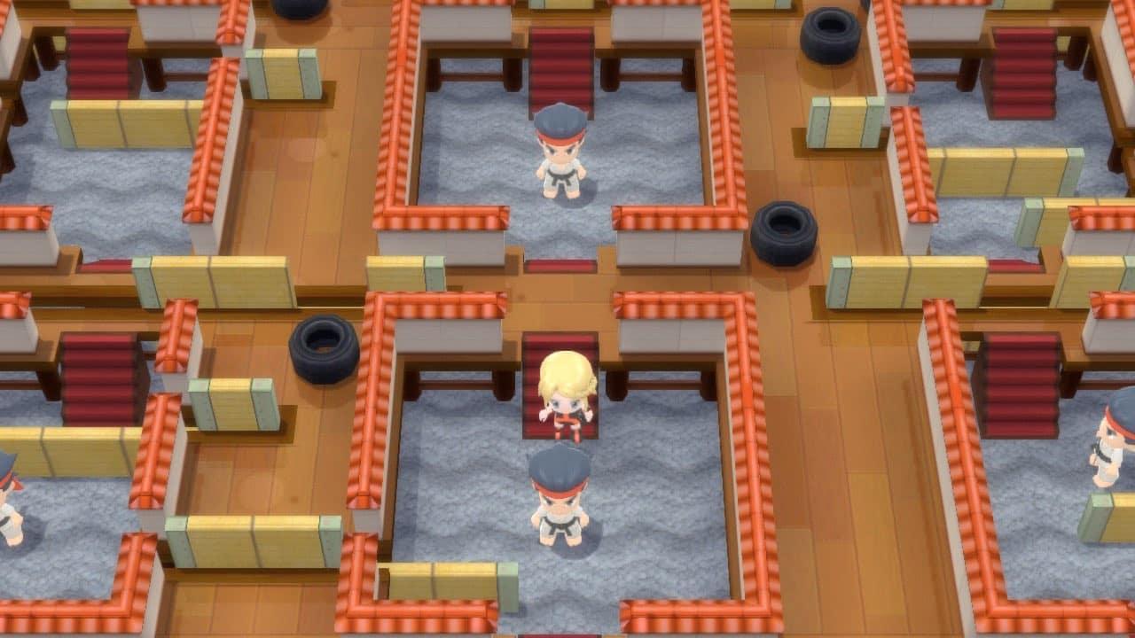 Pokemon Brilliant Diamond & Shining Pearl Veilstone Gym screenshot