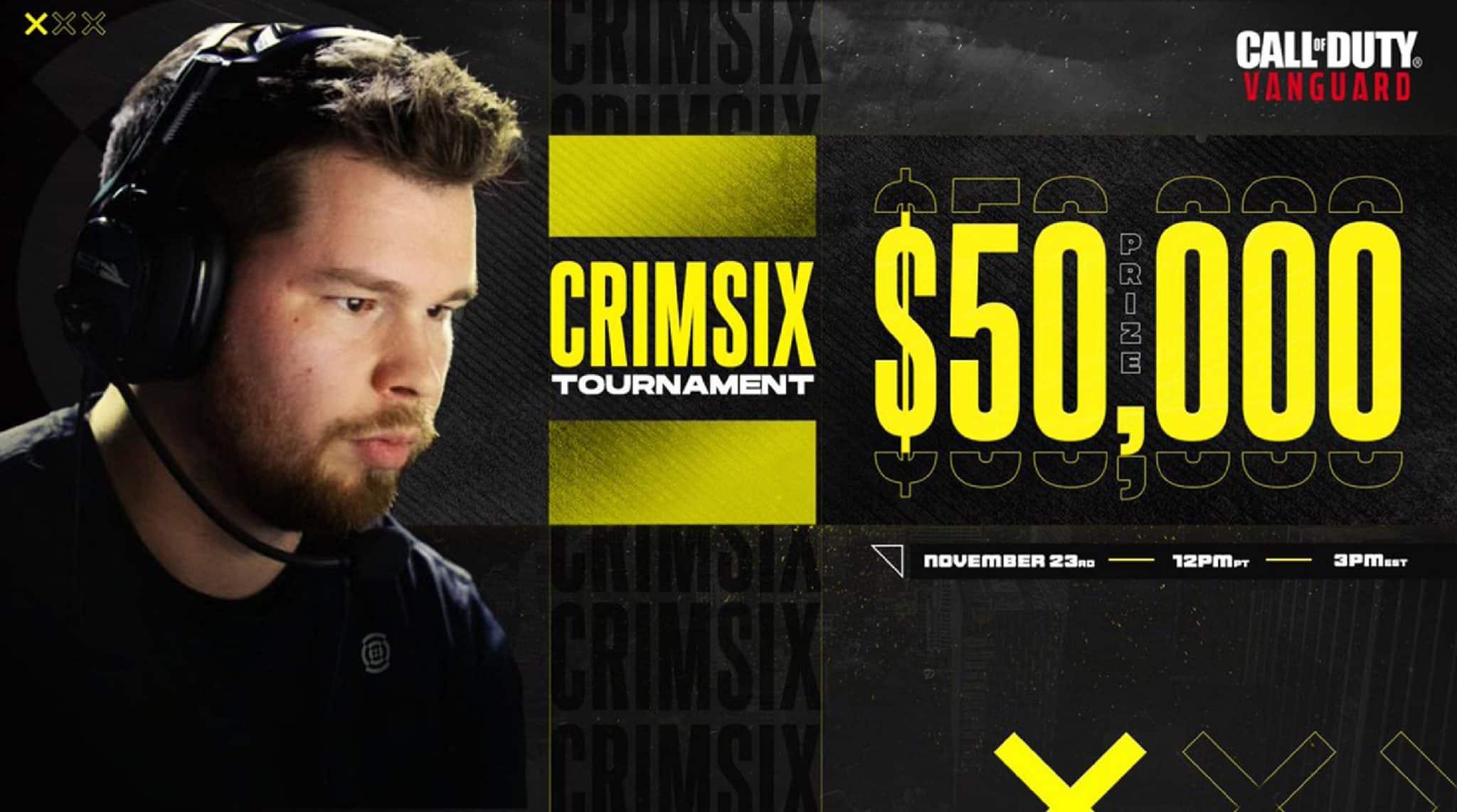 Graphic for Crimsix Vanguard event