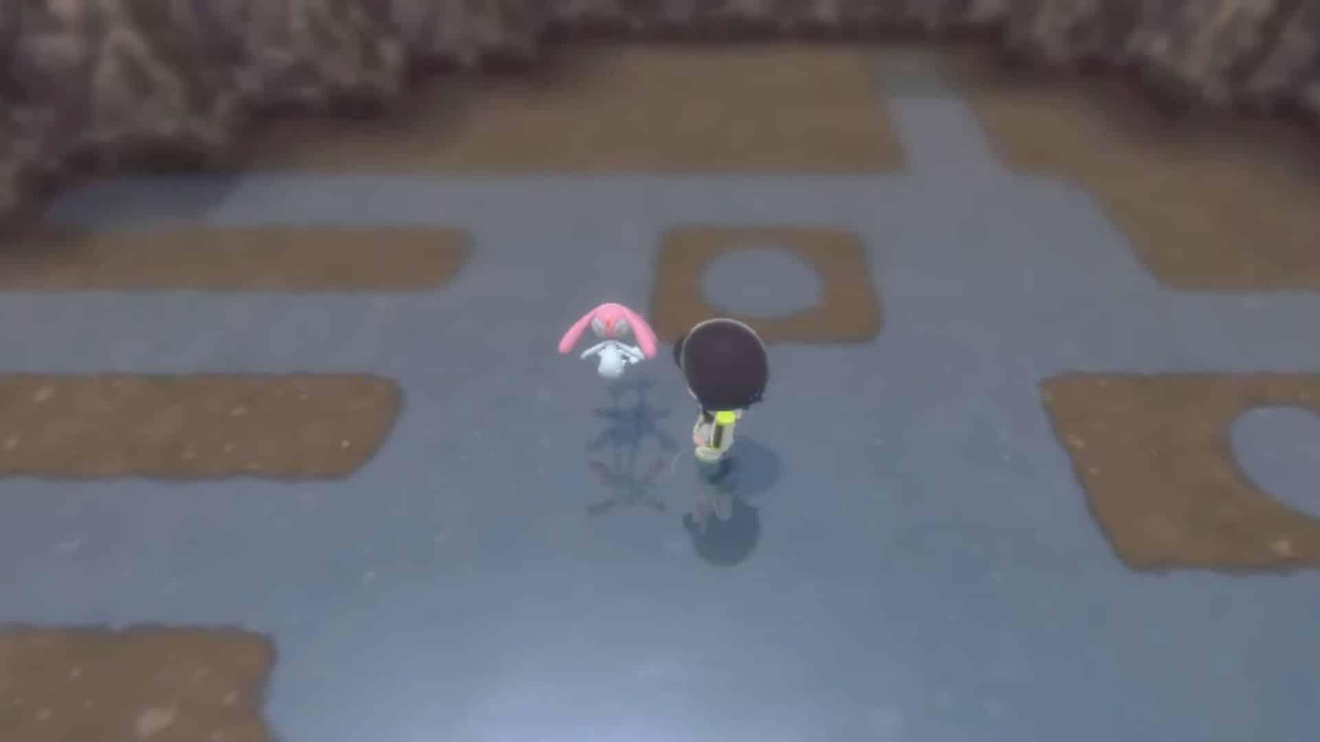 Mesprit in pokemon diamond and pearl remakes