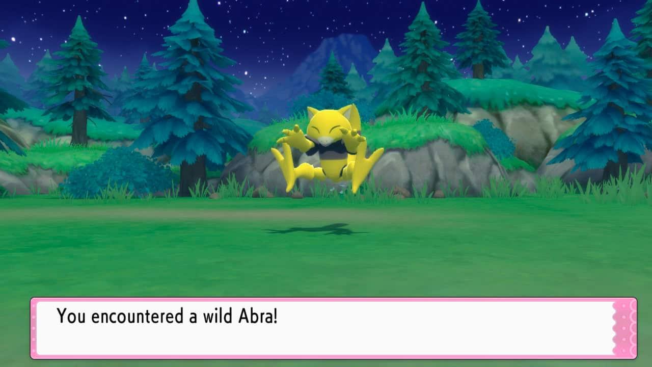 abra in pokemon bdsp