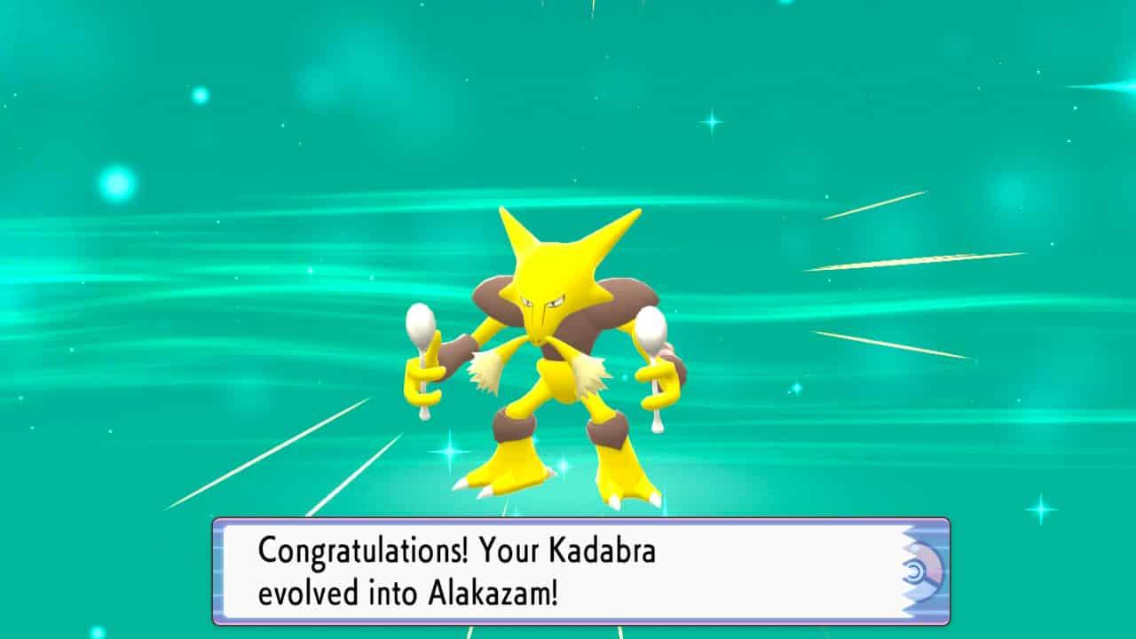 alakazam in pokemon bdsp