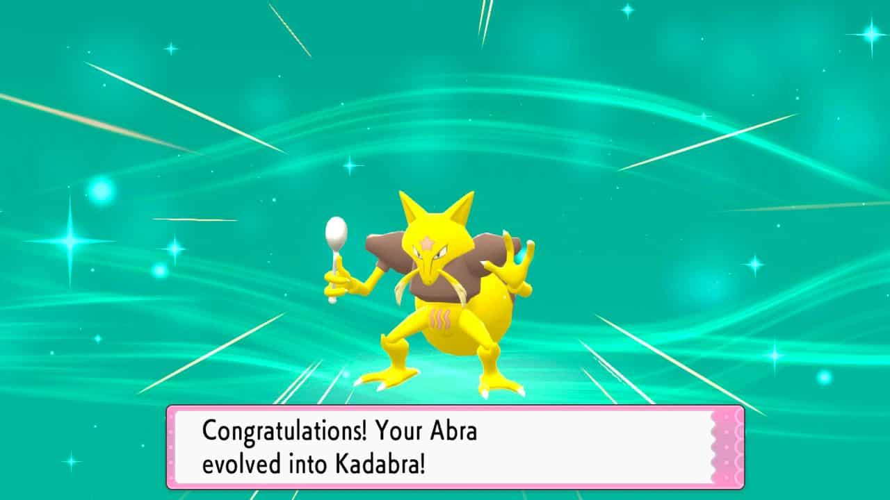 kadabra in pokemon bdsp