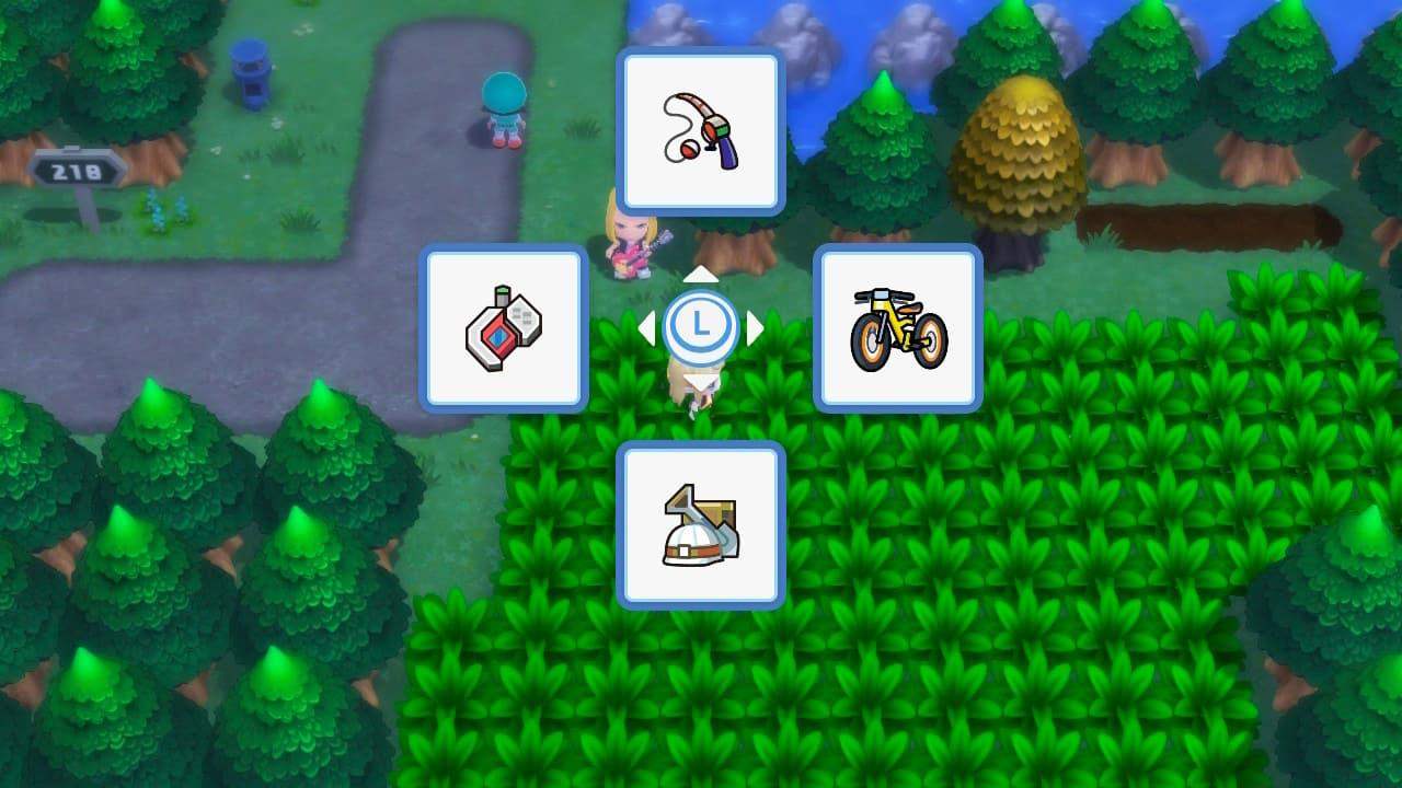 using the pokeradar in pokemon bdsp