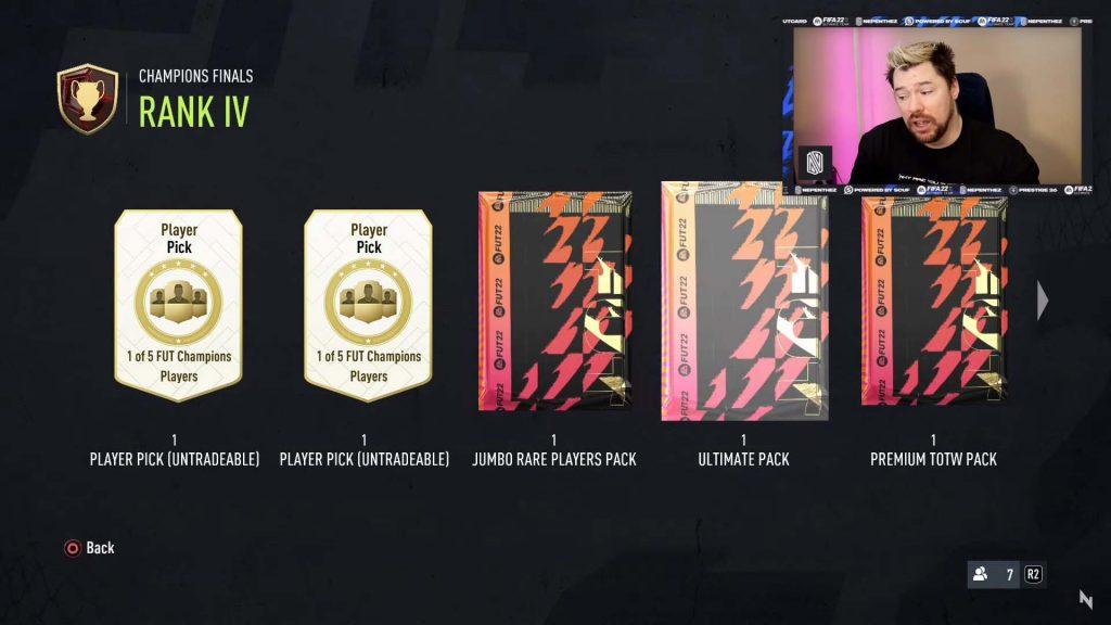 FUT Champs Rank 4 rewards