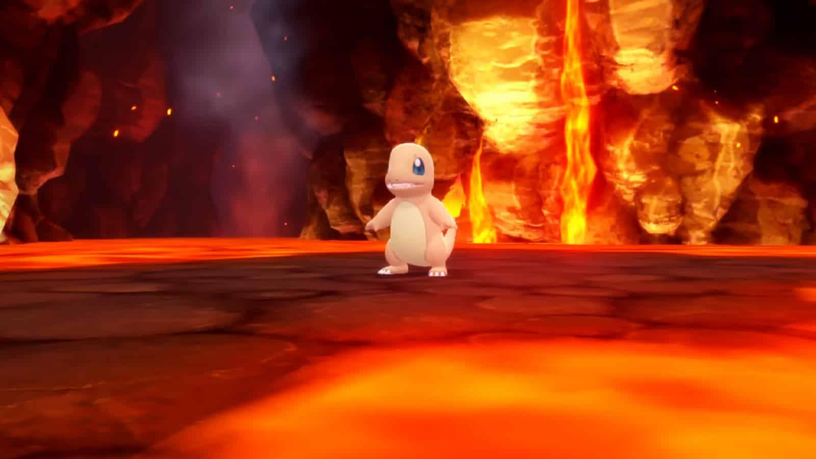 Pokemon Brilliant Diamond & Shining Pearl Charmander location screenshot