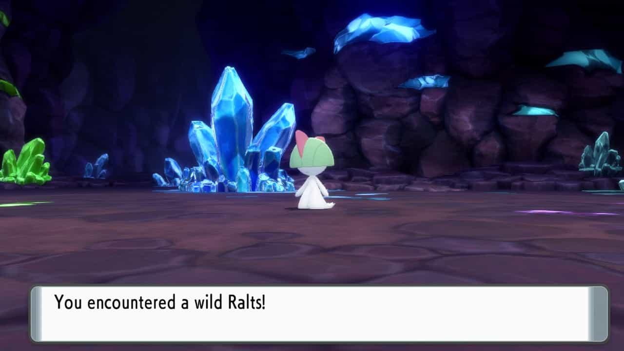 ralts in pokemon bdsp