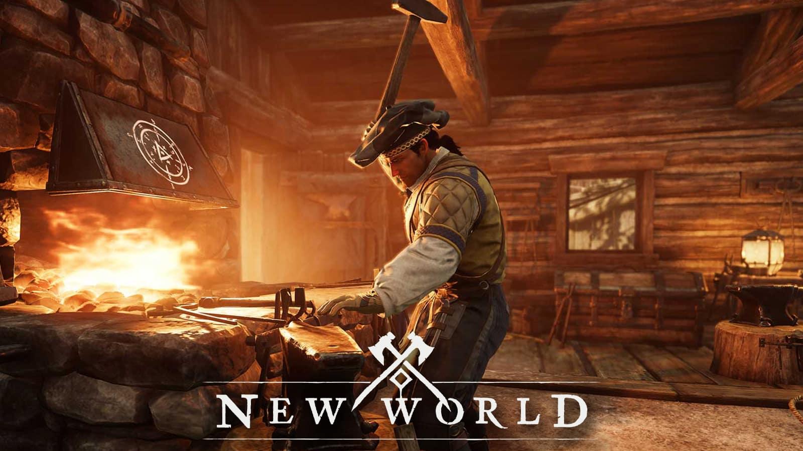 New World blacksmith