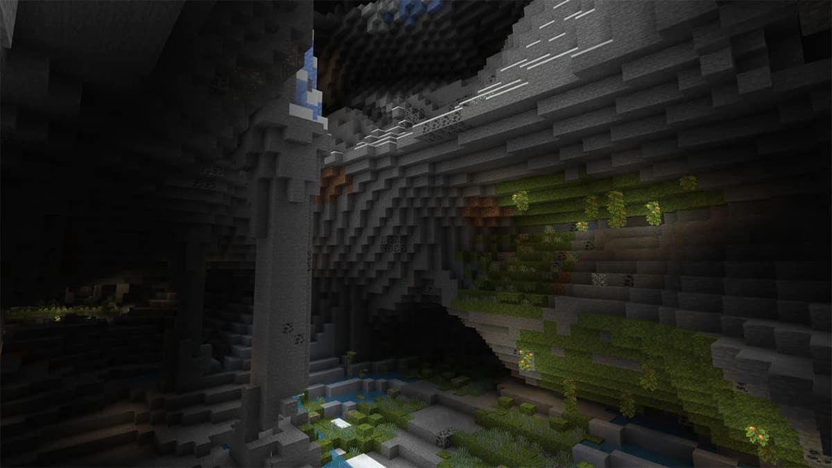 minecraft 1.18 new cave generation