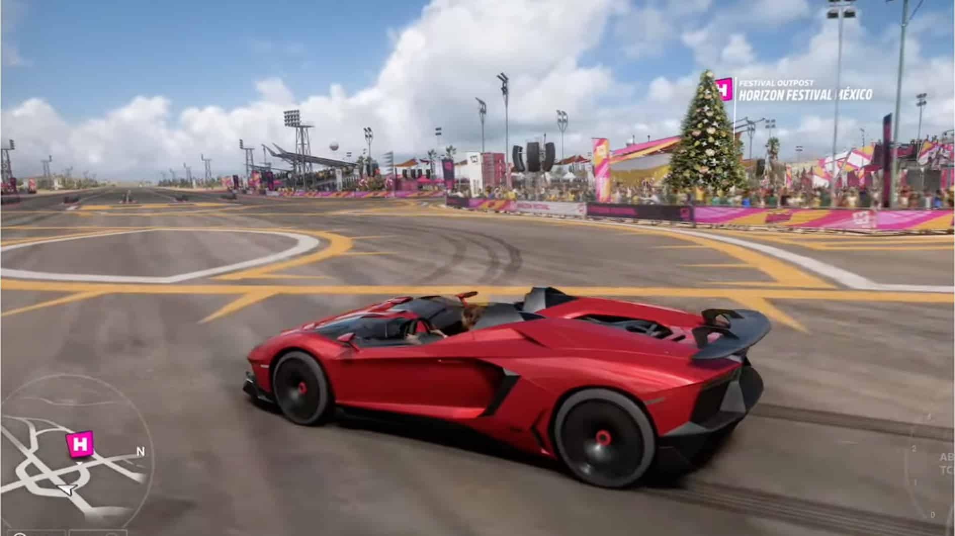 Lamborghini Aventador SVJ in forza horizon 5