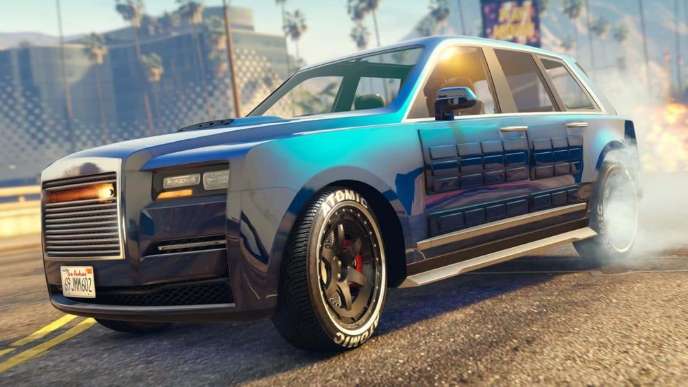 GTA Online Enus Jubilee vehicle