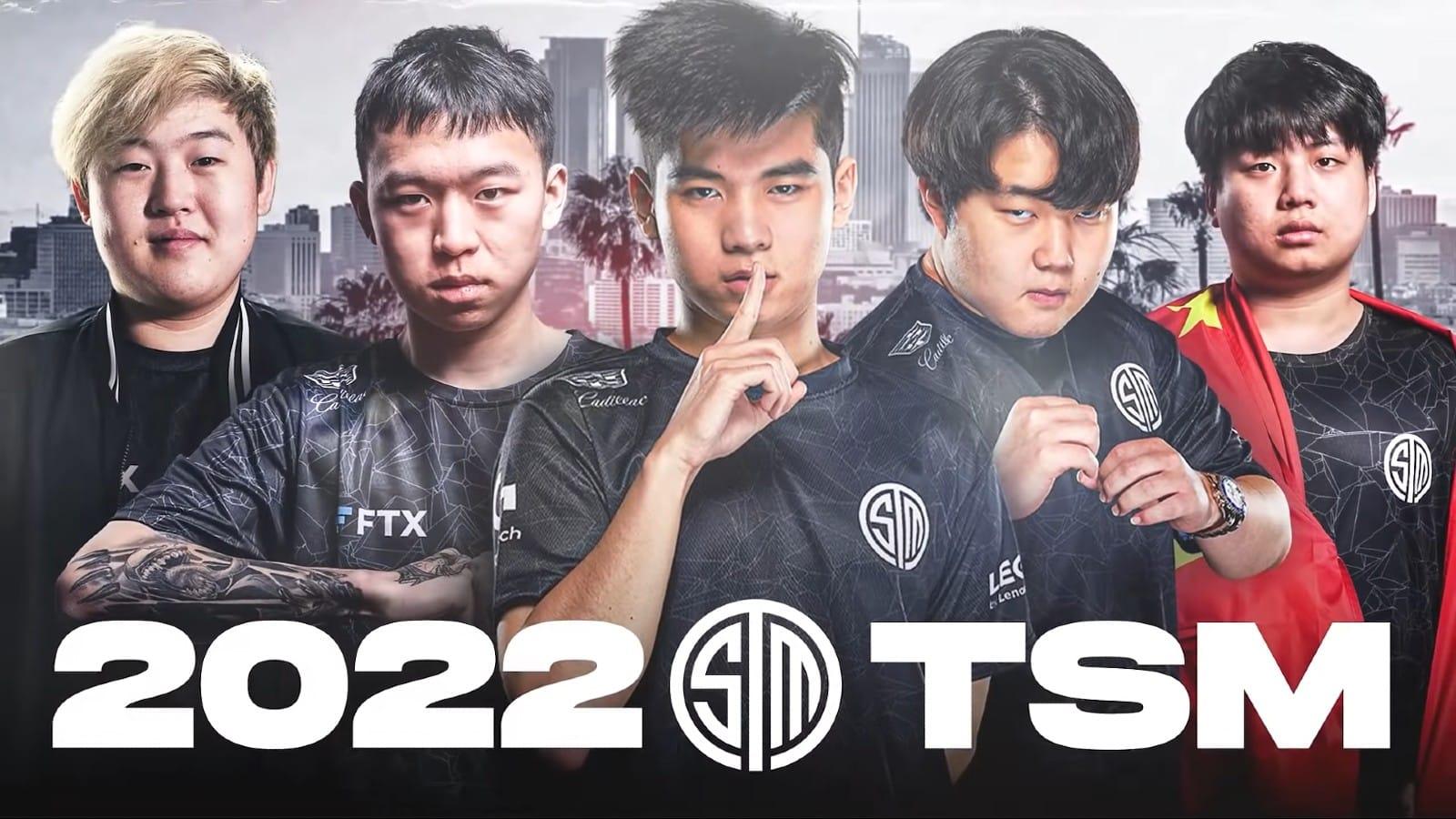 TSM's 2022 League of Legends roster