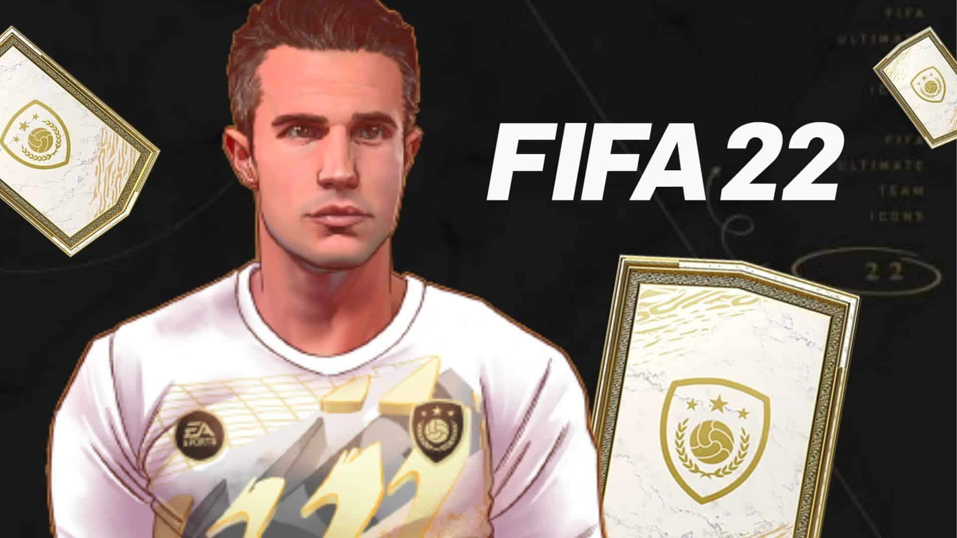 fifa 22 prime icon with van persie