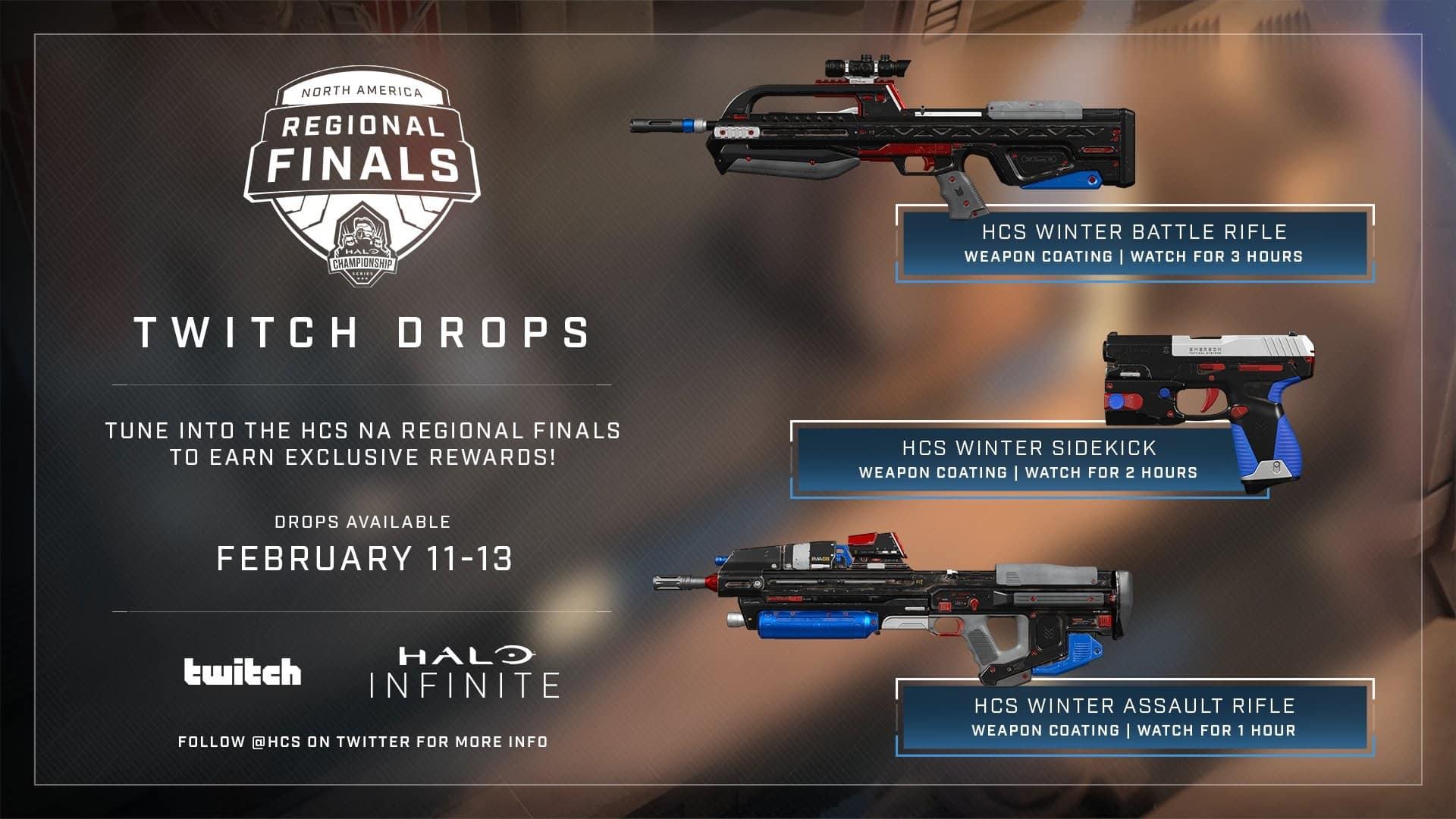 HCS Twitch Drop rewards