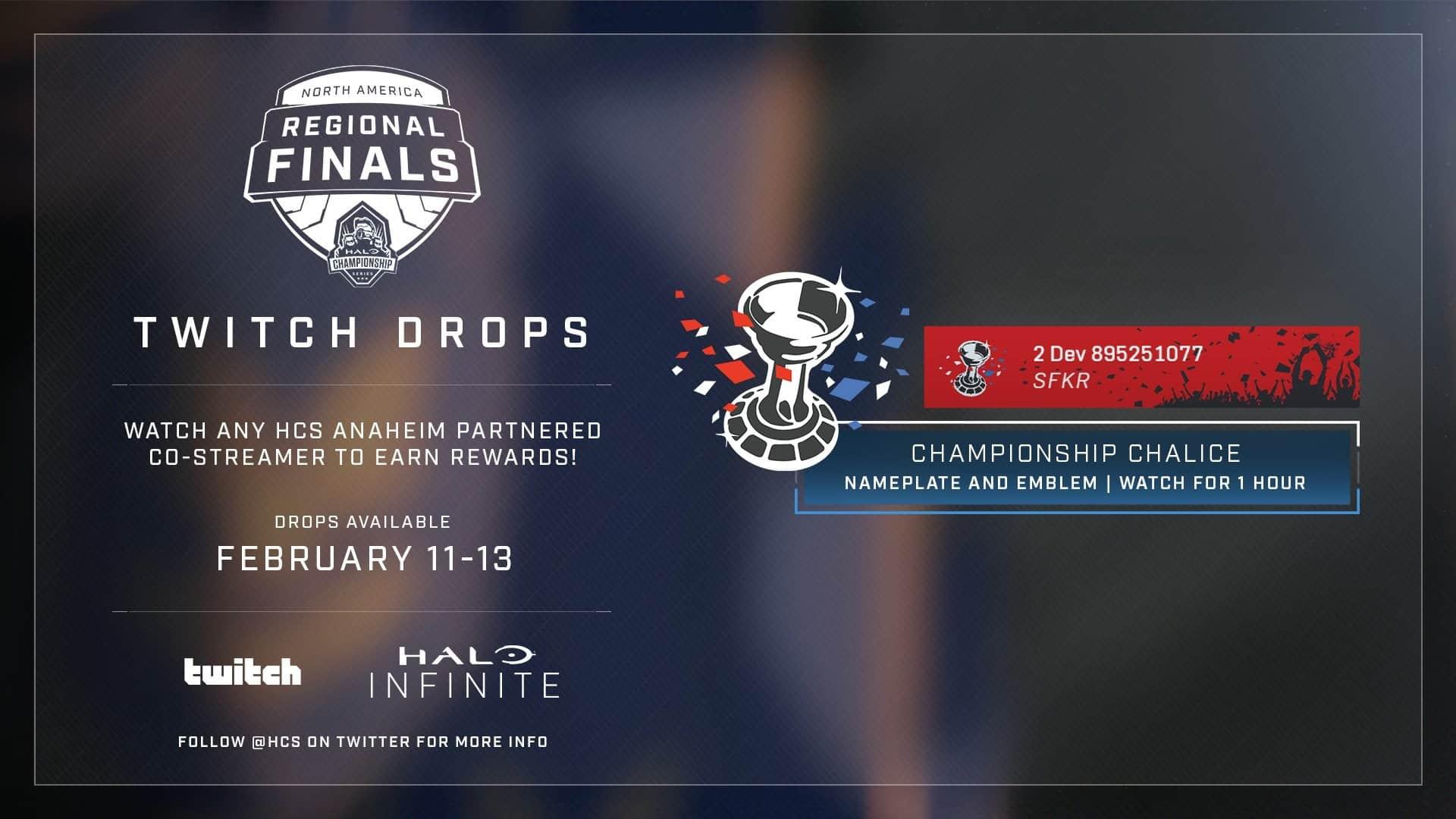 HCS Twitch Drop rewards