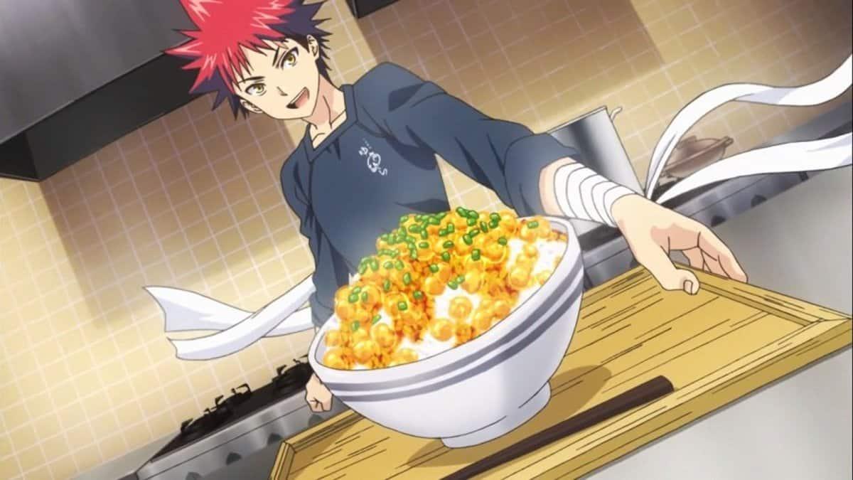 Soma Yukihira from Food Wars.