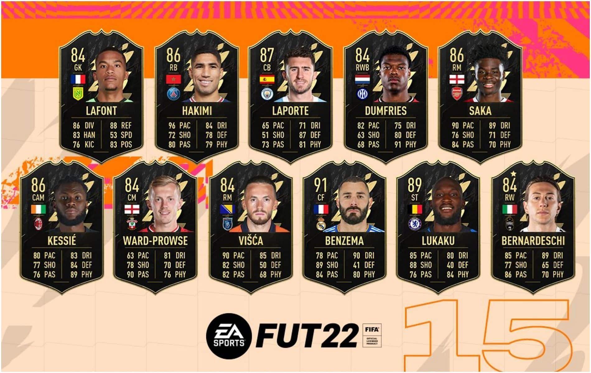 FIFA 22 TOTW 15.