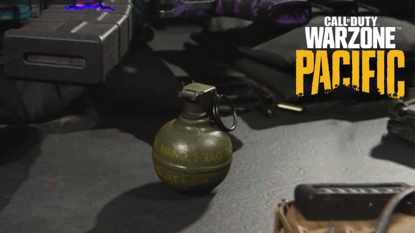 warzone frag grenade