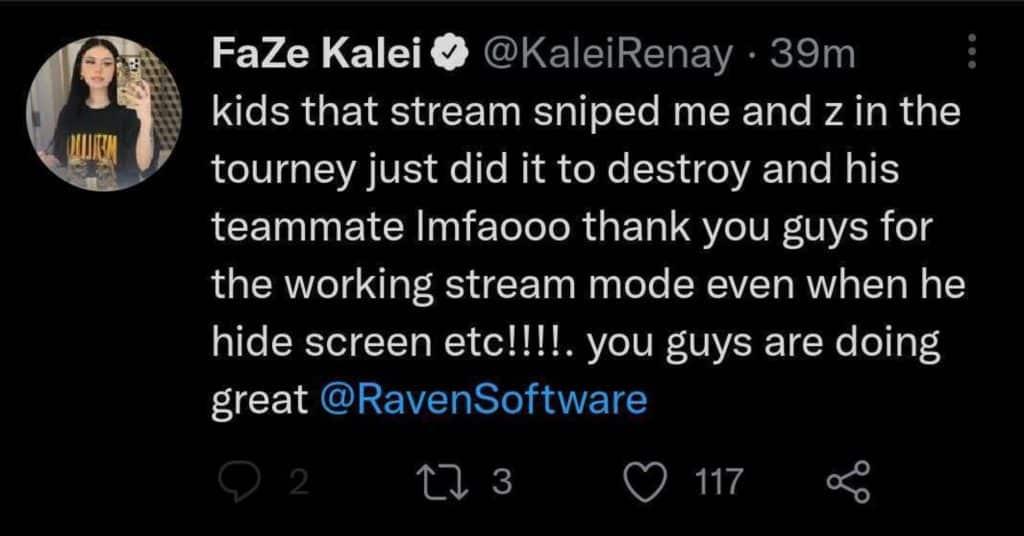 FaZe Kalei on Twitter