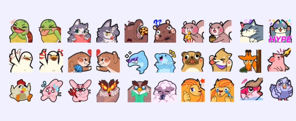 Twitch Hype Train emote rewards