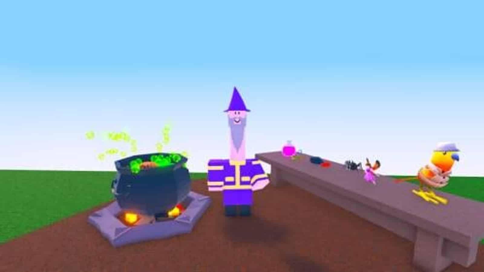 Wacky wizard