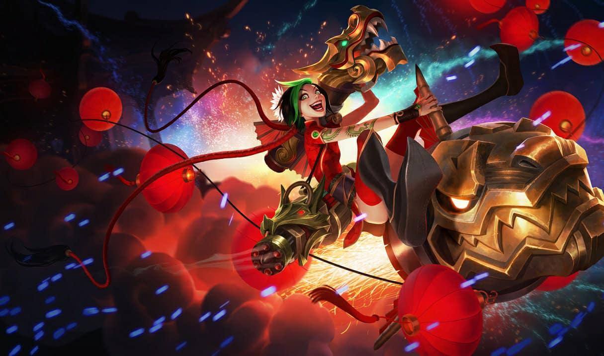 Firecracker Jinx in TFT