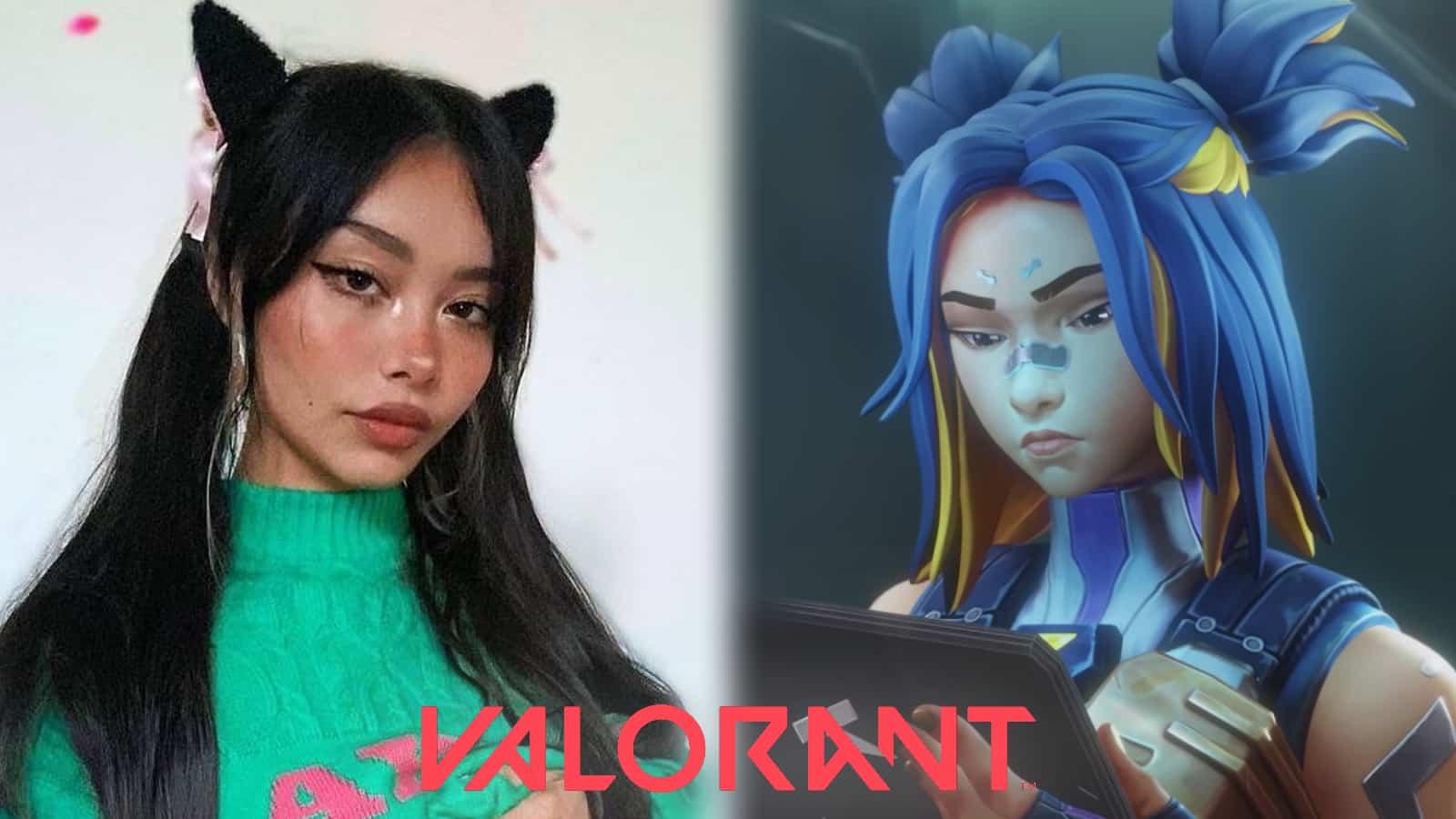 valorant neon cosplay