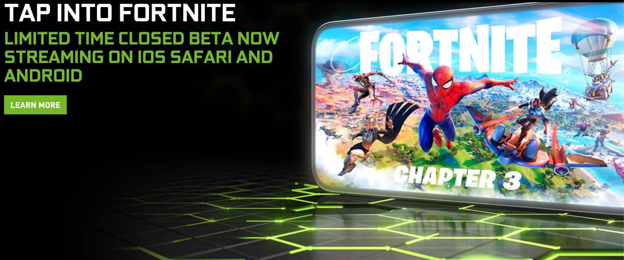 nvidia geforce now fortnite