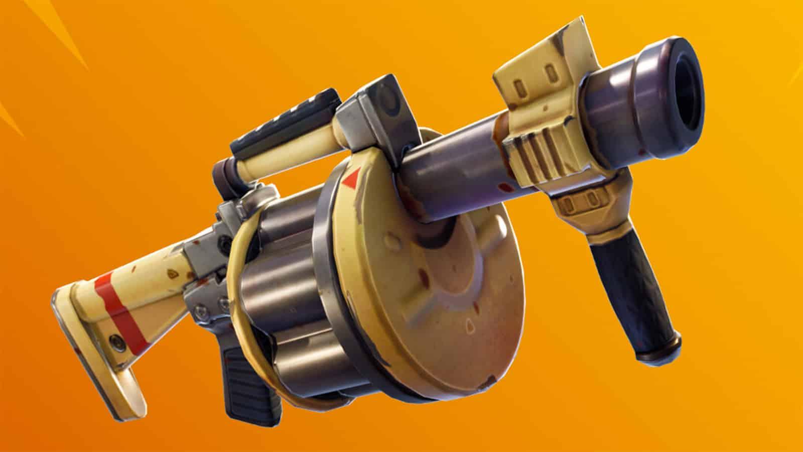 The Grenade Launcher in Fortnite 19.10 update