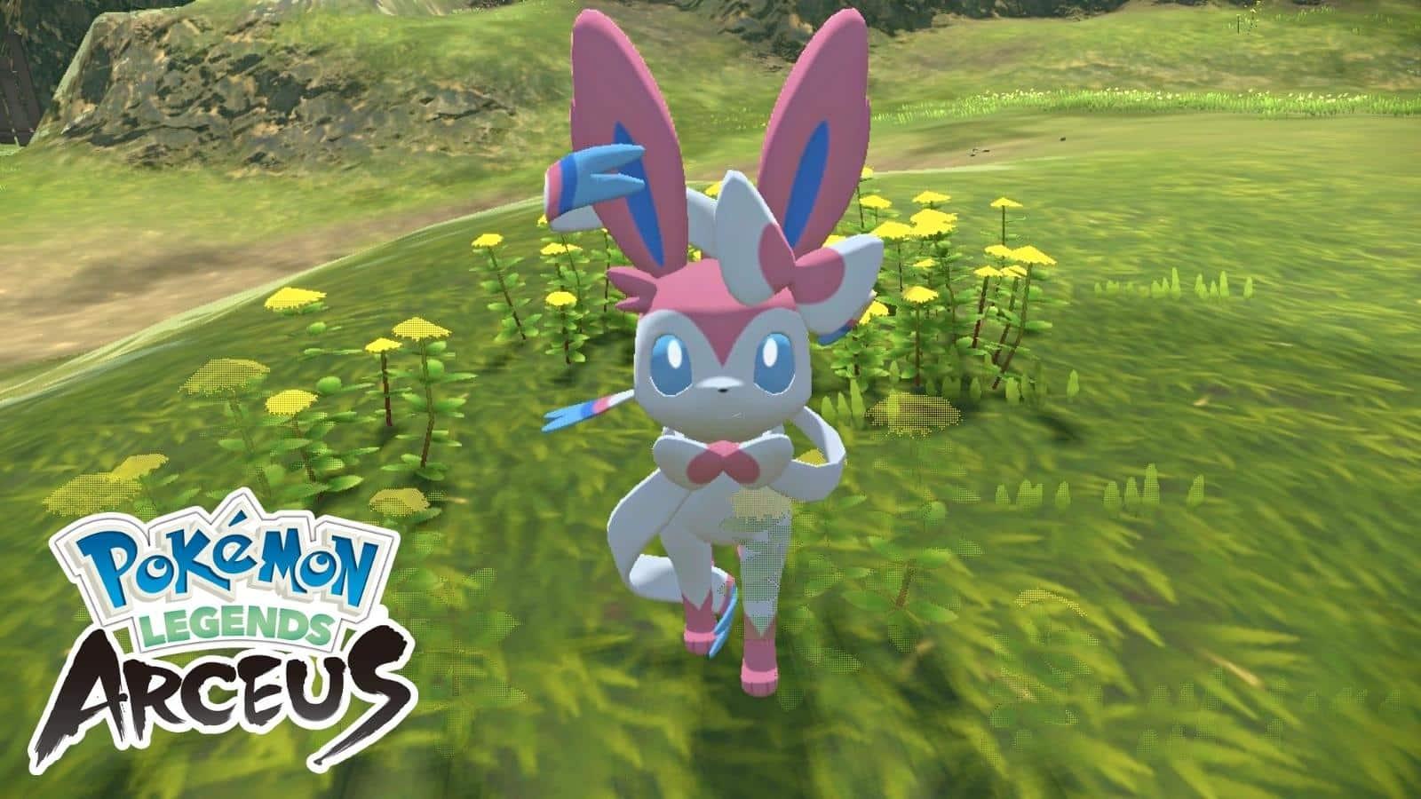 sylveon in pokemon legends arceus