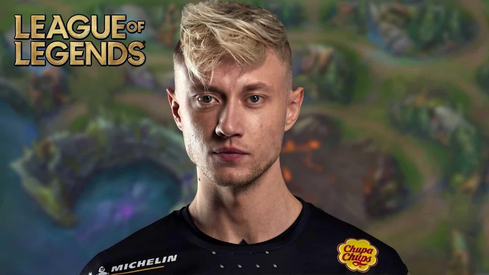 Rekkles and League of Legends Summoner's Rift