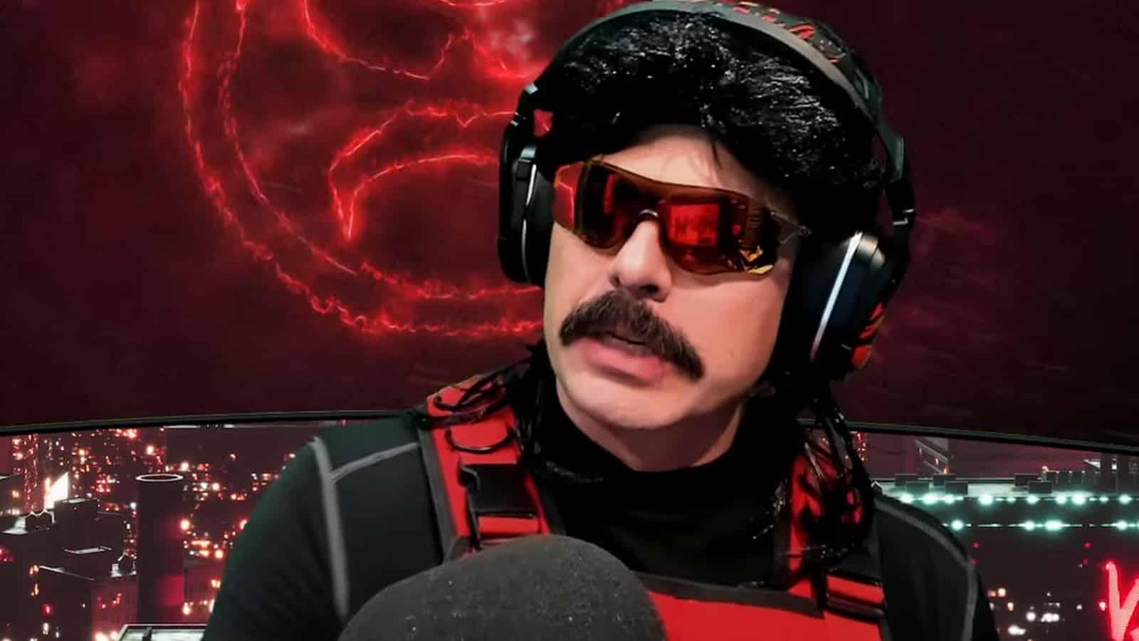 Dr Disrespect shocked.