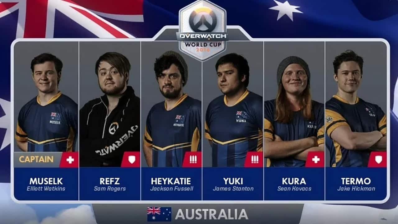 Muselk on the OWWC 2016 Australian team