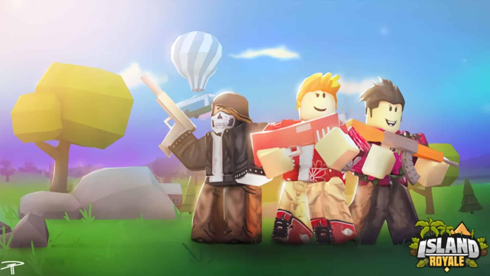 Roblox island royale art