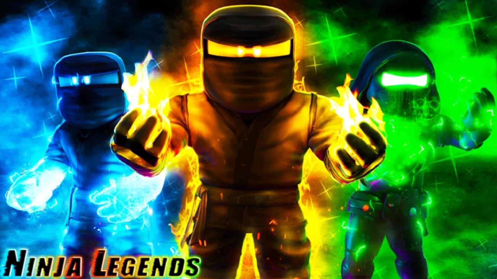 cover art for Ninja Legends in Roblox