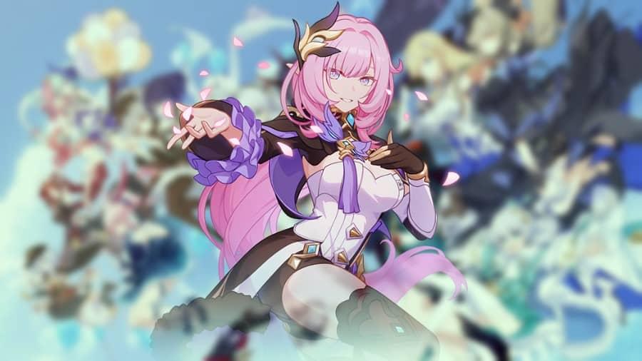 art for Elysia from honkai impact