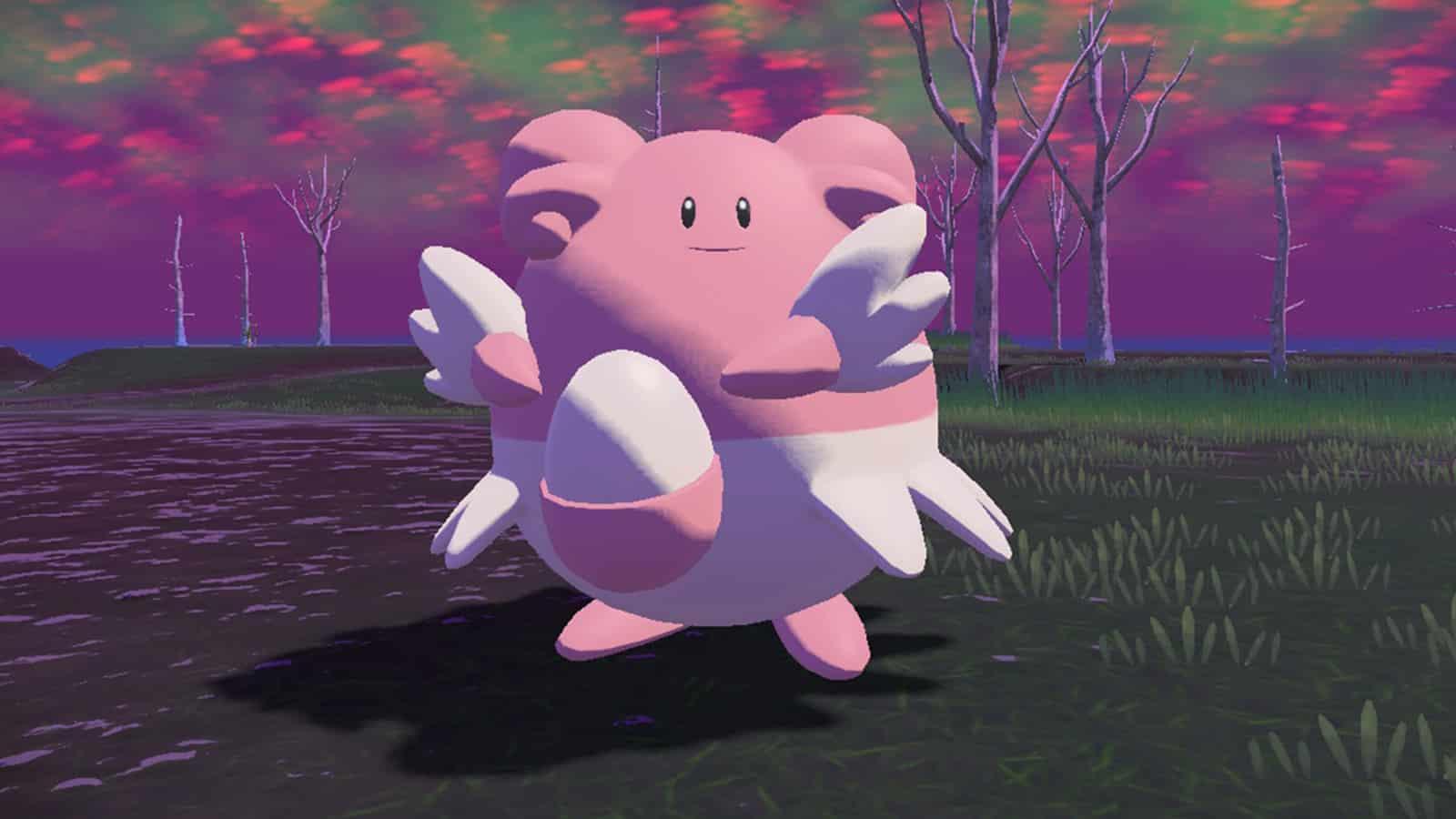 Blissey evolved from Chansey in Pokemon Legends Arceus