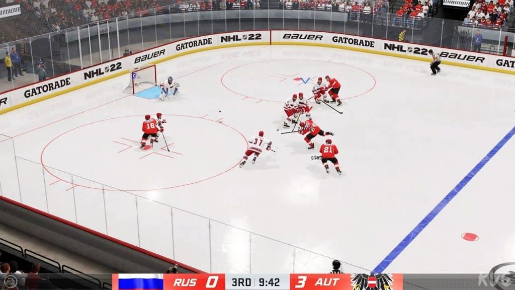 Russia match in NHL 